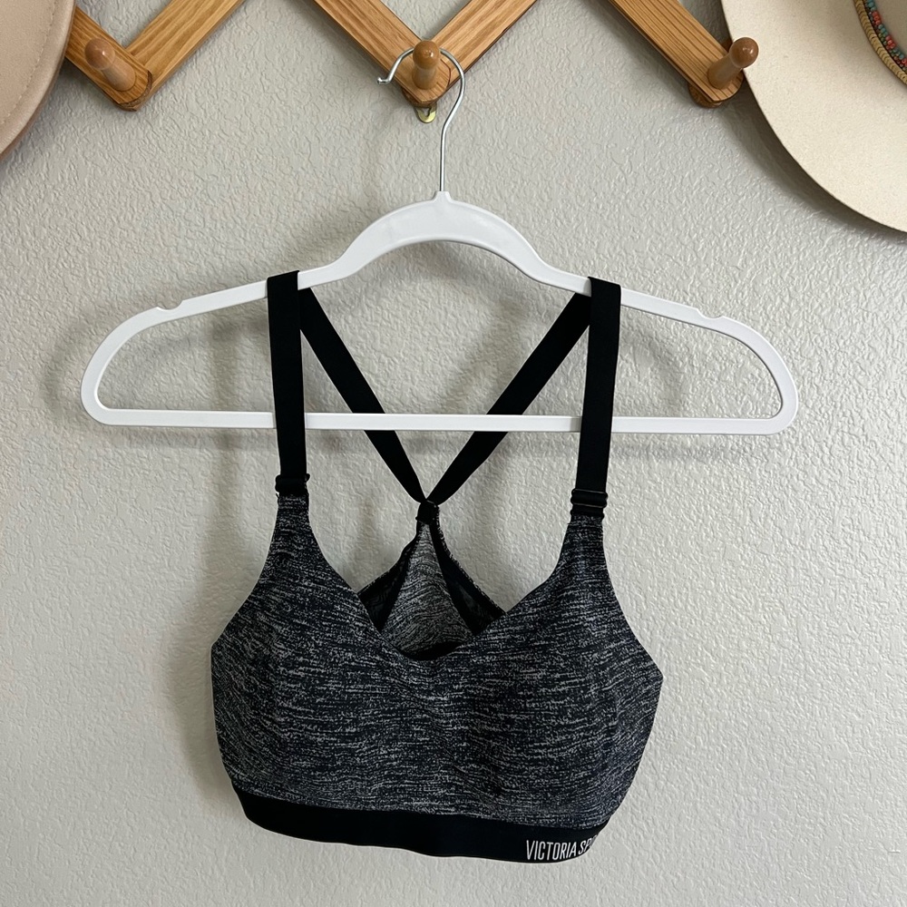Victoria's Secret Heathered Gray Sports Bra